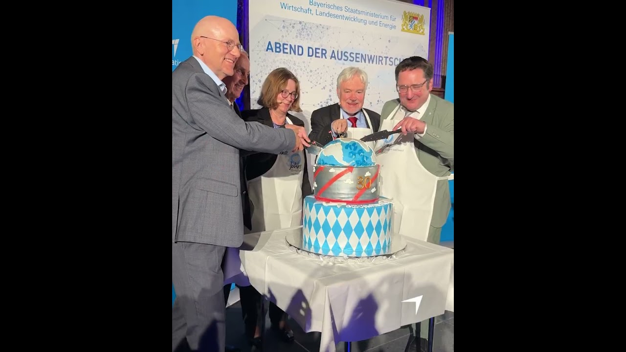 Abend der Außenwirtschaft in der Münchner Residenz: 30 Jahre Bayern International